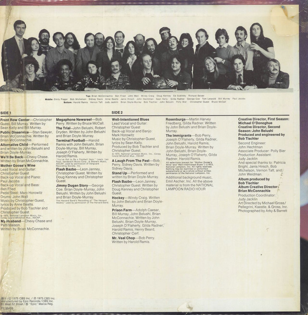 National Lampoon Gold Turkey US vinyl LP album (LP record)