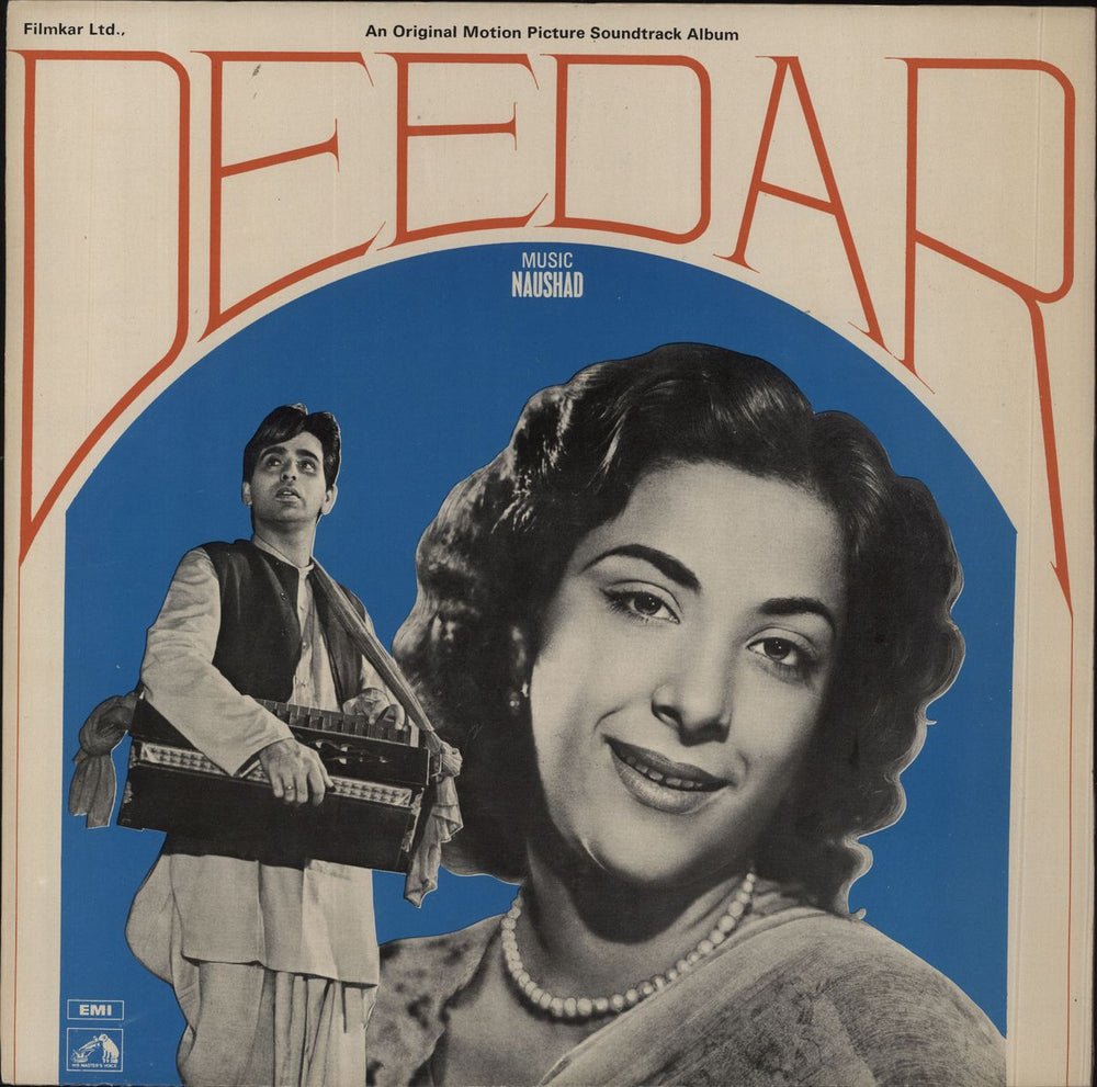 Naushad Deedar Indian vinyl LP album (LP record) EALP4066