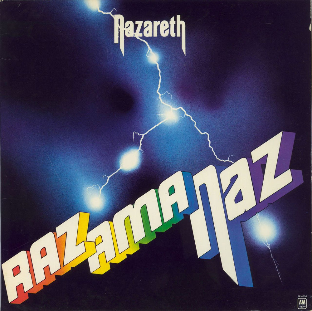 Nazareth Razamanaz US vinyl LP album (LP record) SP-4396