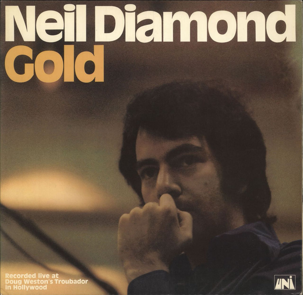 Neil Diamond Gold German vinyl LP album (LP record) 6369602