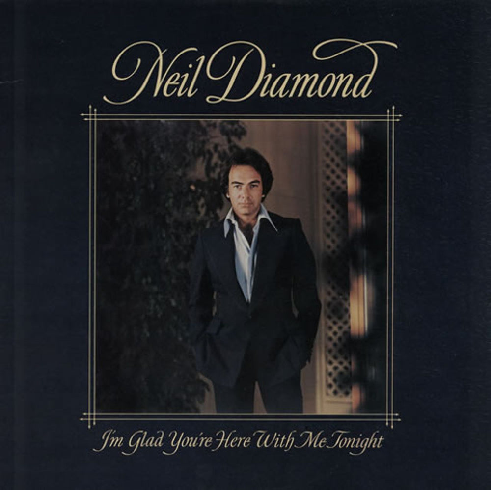 Neil Diamond I'm Glad You're Here With Me Tonight Australian vinyl LP album (LP record) SBP237052