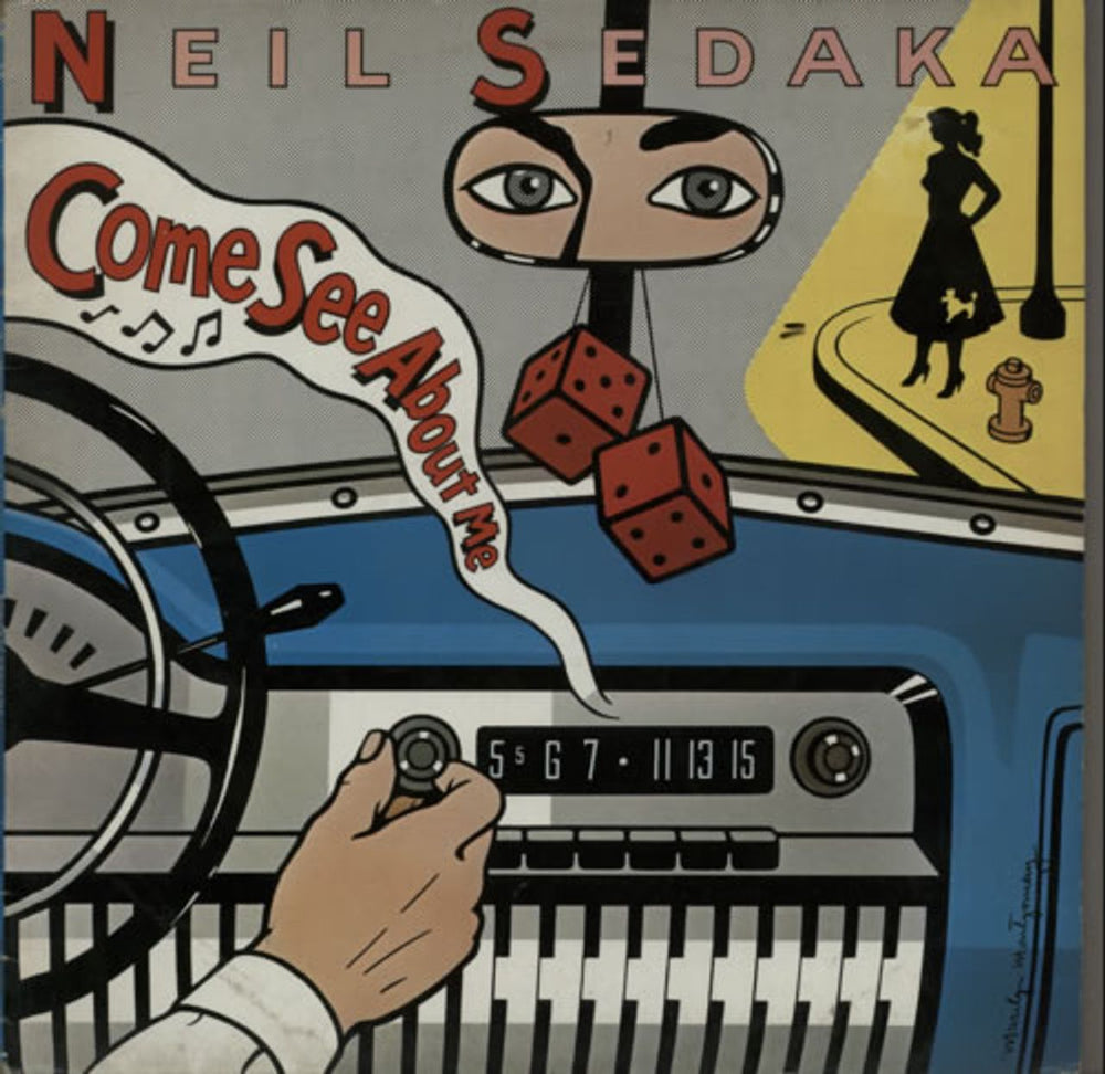 Neil Sedaka Come See About Me UK vinyl LP album (LP record) MCF3211