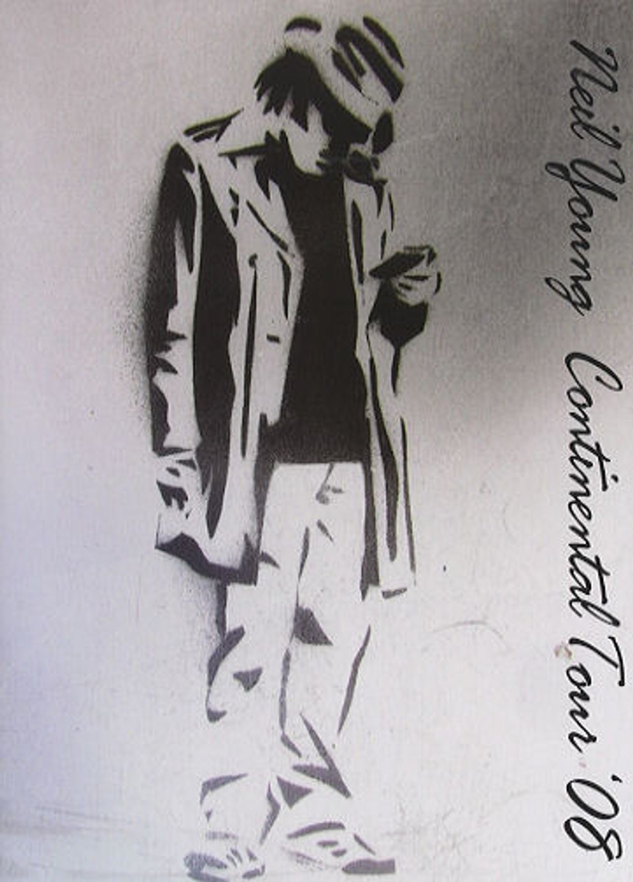 Neil Young Continental Tour '08 UK tour programme PROGRAMME