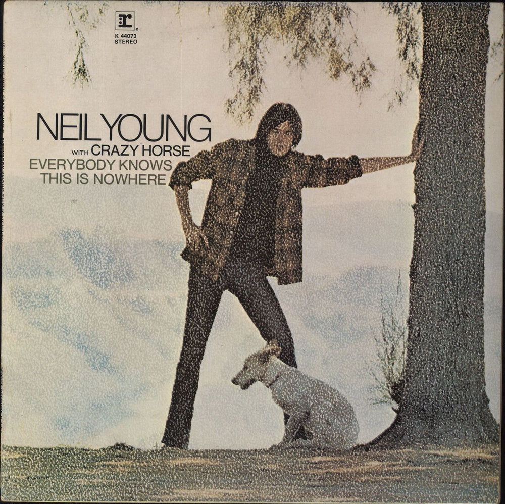 Neil Young Everybody Knows This Is Nowhere - 4th UK vinyl LP album (LP record) K44073