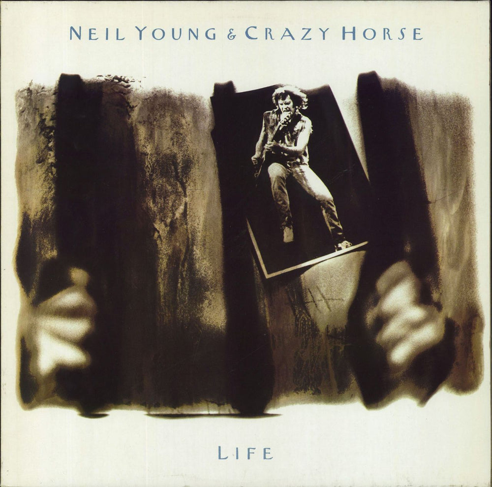 Neil Young Life - EX UK vinyl LP album (LP record) WX109