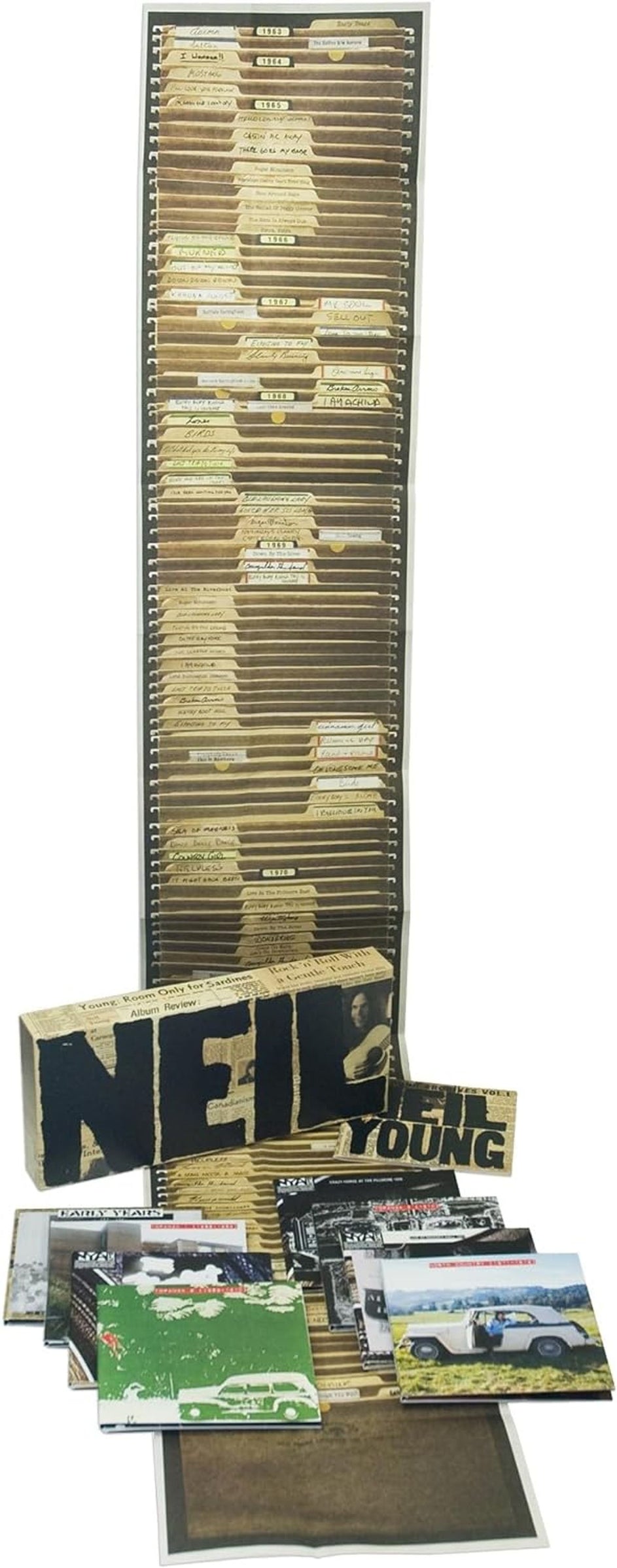 Neil Young Neil Young Archives - Vol. I [1963-1972] - Sealed Box US CD Album Box Set 093624867548