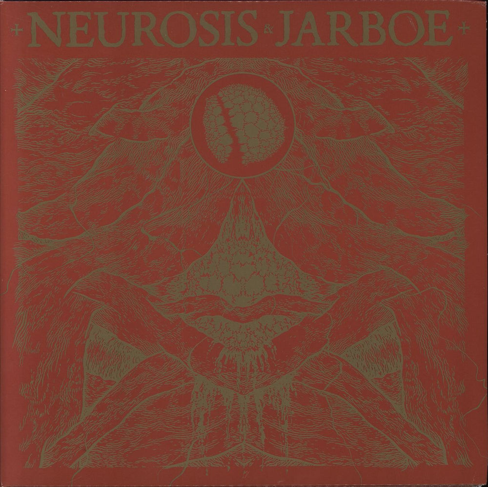 Neurosis Neurosis & Jarboe - Silver/Black Swirl vinyl US 2-LP vinyl record set (Double LP Album) NR114LP