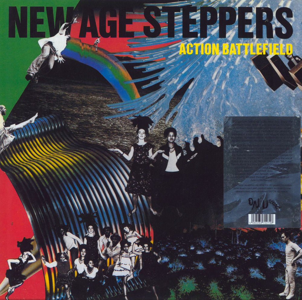 New Age Steppers Action Battlefield UK vinyl LP album (LP record) ONULP3