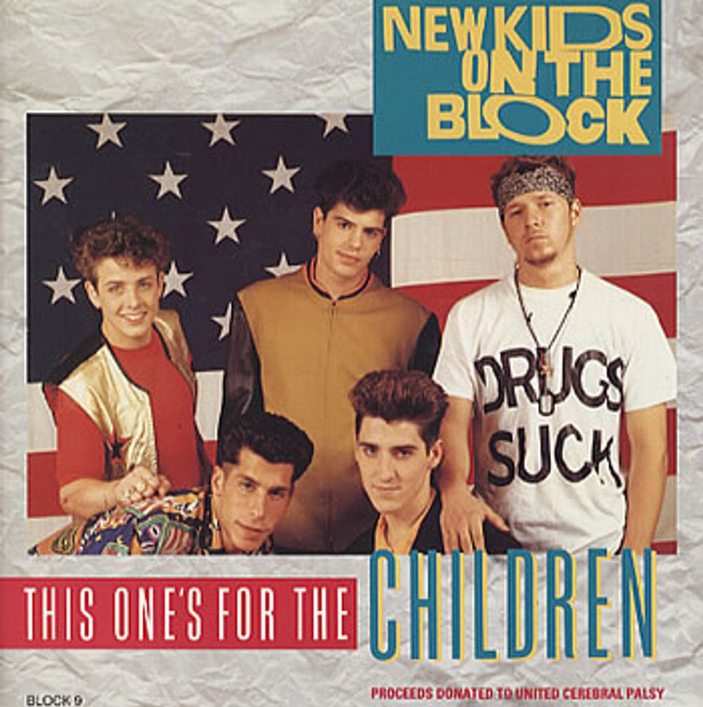 New Kids On The Block This One's For The Children UK 7" vinyl single (7 inch record / 45) BLOCK9