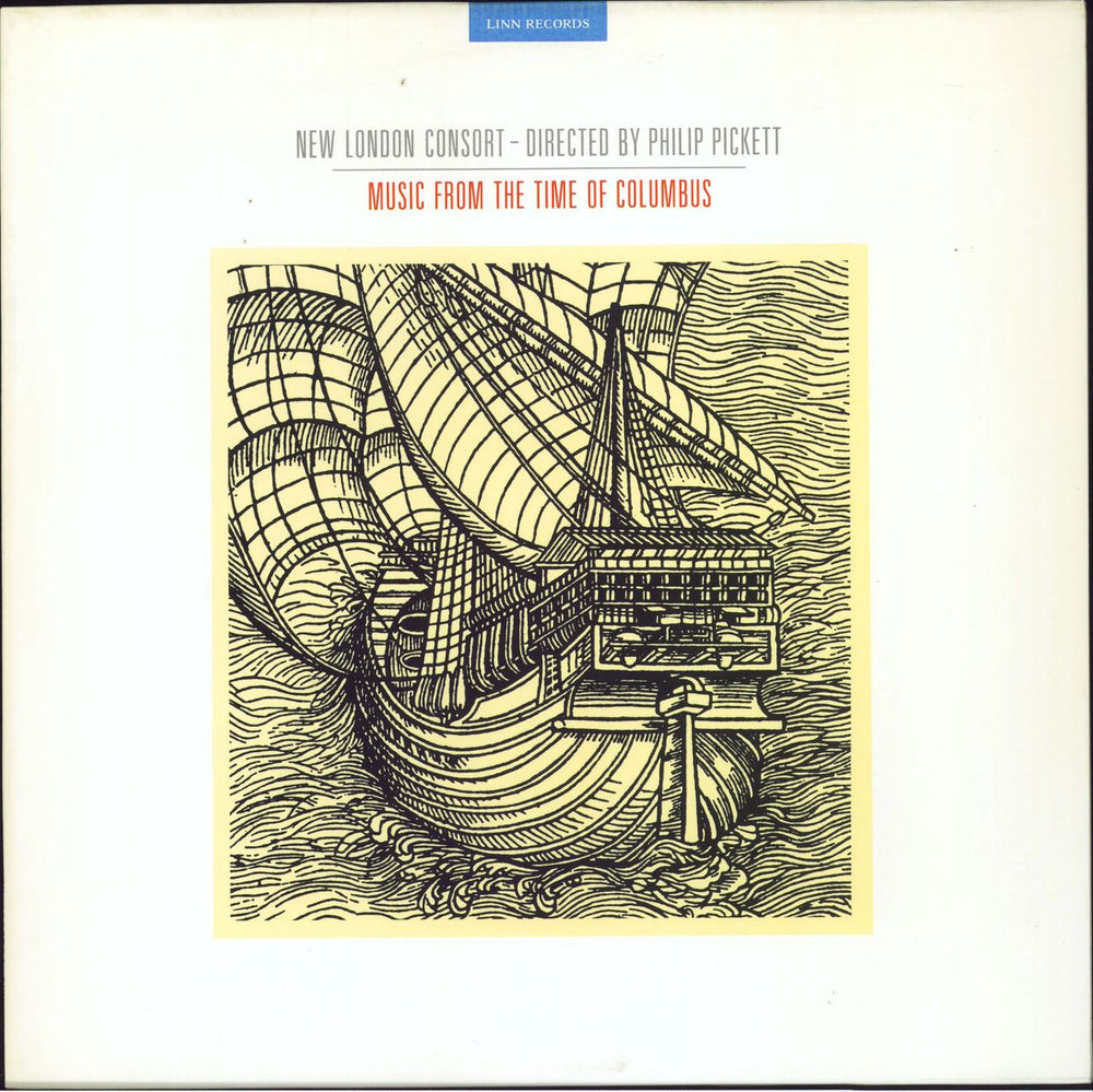 New London Consort Music From The Time Of Columbus UK vinyl LP album (LP record) CKH007