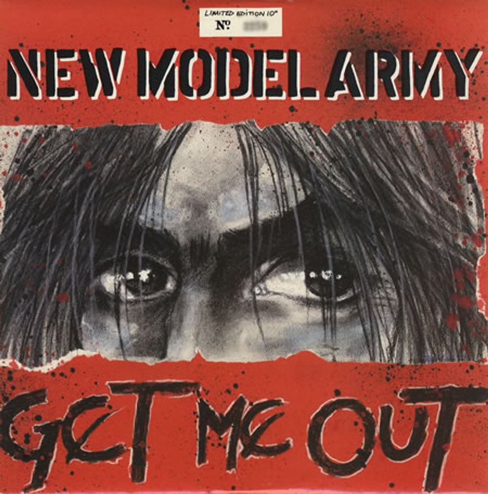 New Model Army Get Me Out UK 10" vinyl single (10 inch record) 10NMA10