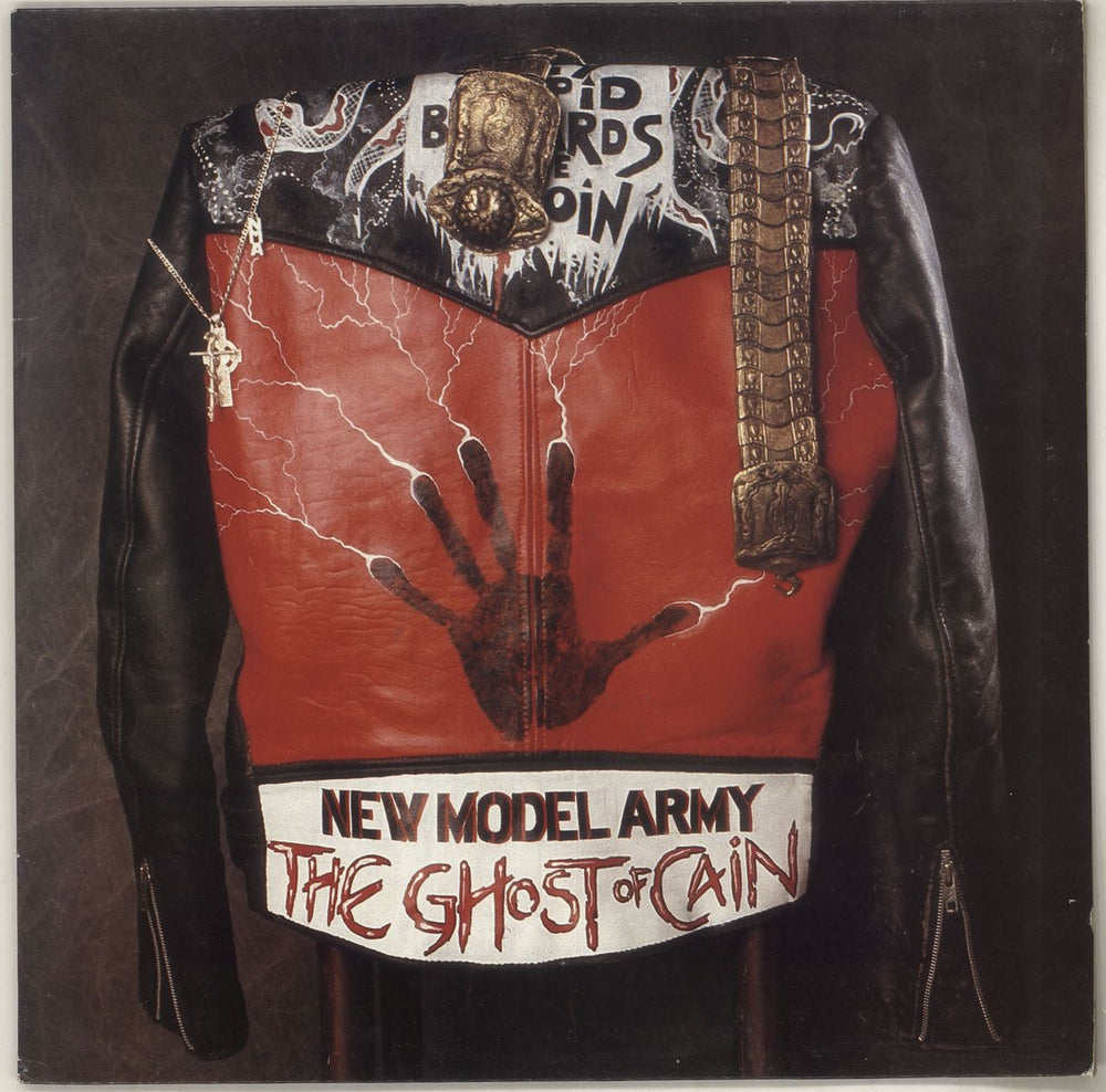 New Model Army The Ghost Of Cain UK vinyl LP album (LP record) FA3237