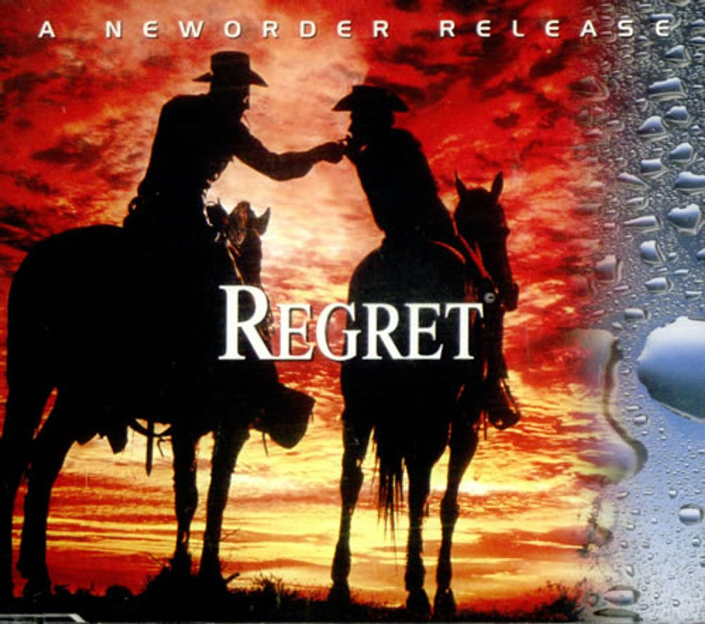 New Order Regret UK CD single (CD5 / 5") NUOCD1