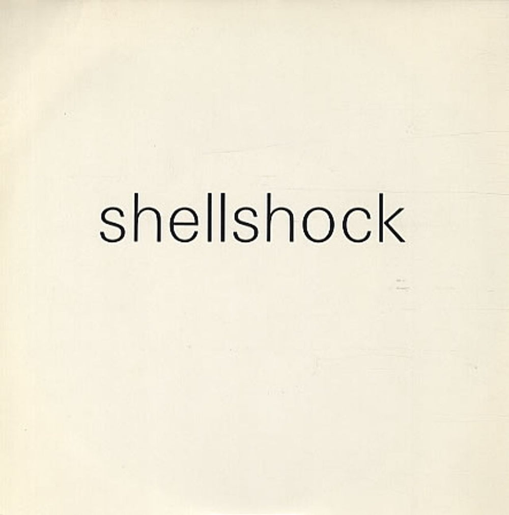 New Order Shellshock UK 7" vinyl single (7 inch record / 45) FAC143