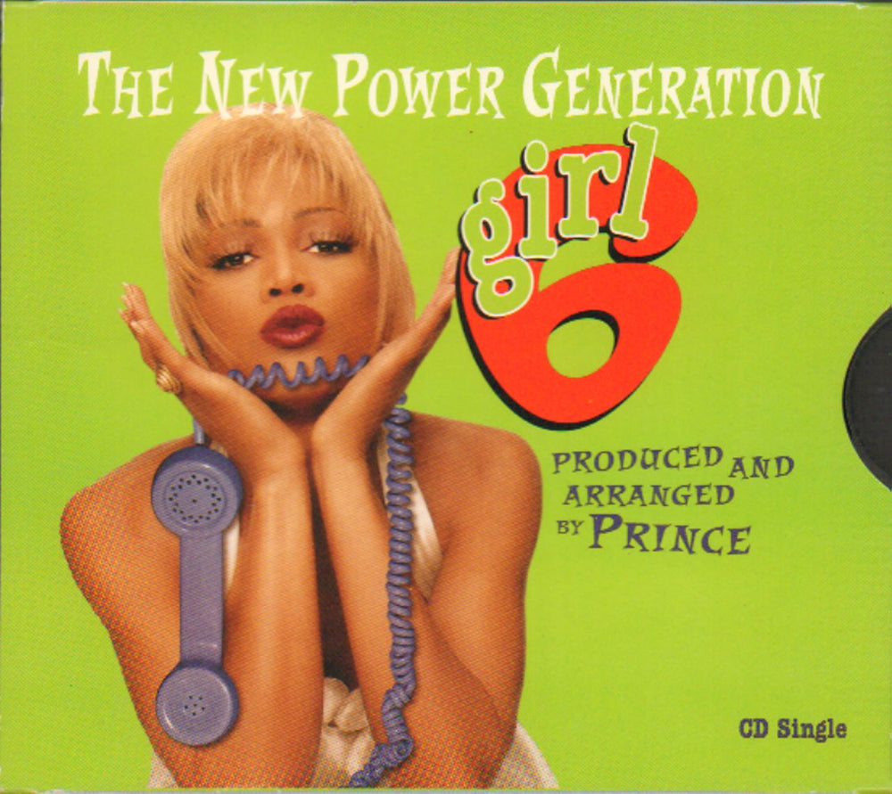 New Power Generation Girl 6 US CD single (CD5 / 5") 17710-2