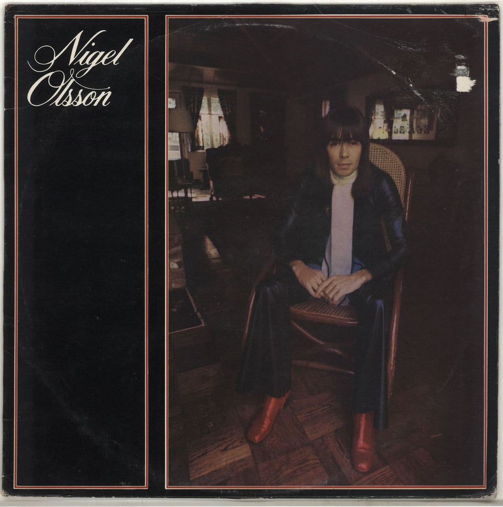 Nigel Olsson Nigel Olsson + Press Photo UK Promo vinyl LP album (LP record) ROLL2