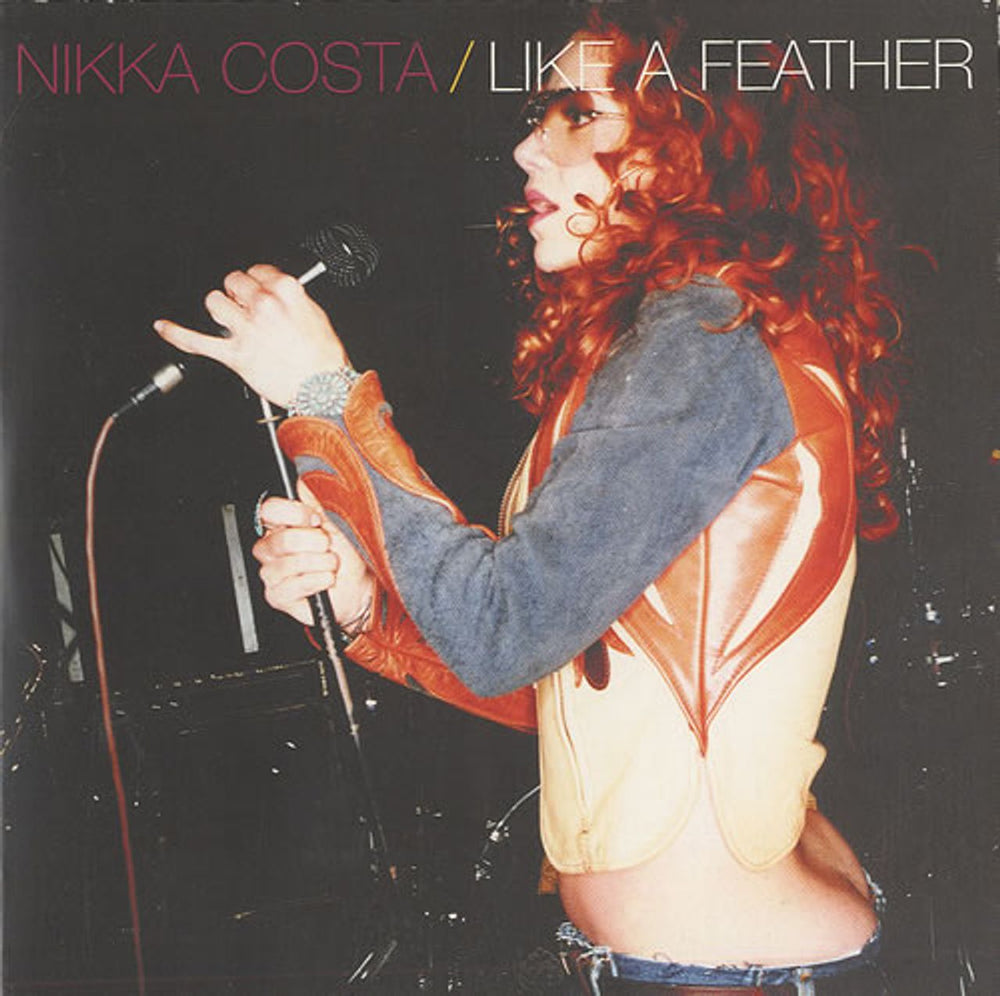 Nikka Costa Like A Feather UK Promo CD single (CD5 / 5") VUSCDJF199