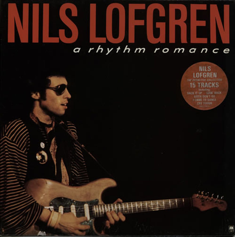 Nils Lofgren A Rhythm Romance UK vinyl LP album (LP record) AMLH68543