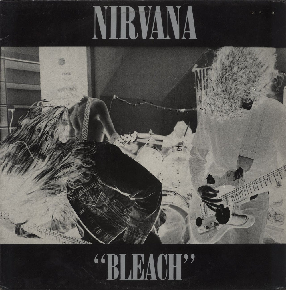 Nirvana (US) Bleach - VG UK vinyl LP album (LP record) TUPLP6