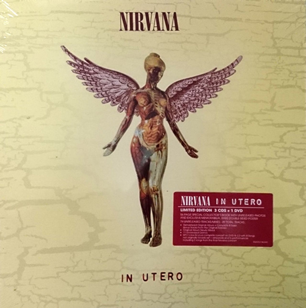 Nirvana (US) In Utero - Super Deluxe Edition - Sealed UK CD Album Box Set 0602537462445