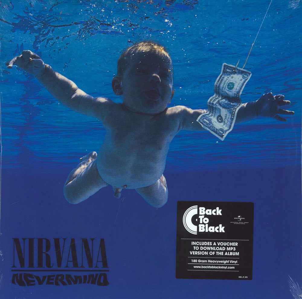 Nirvana (US) Nevermind - 180gm Vinyl - Sealed UK vinyl LP album (LP record) 0720642442517