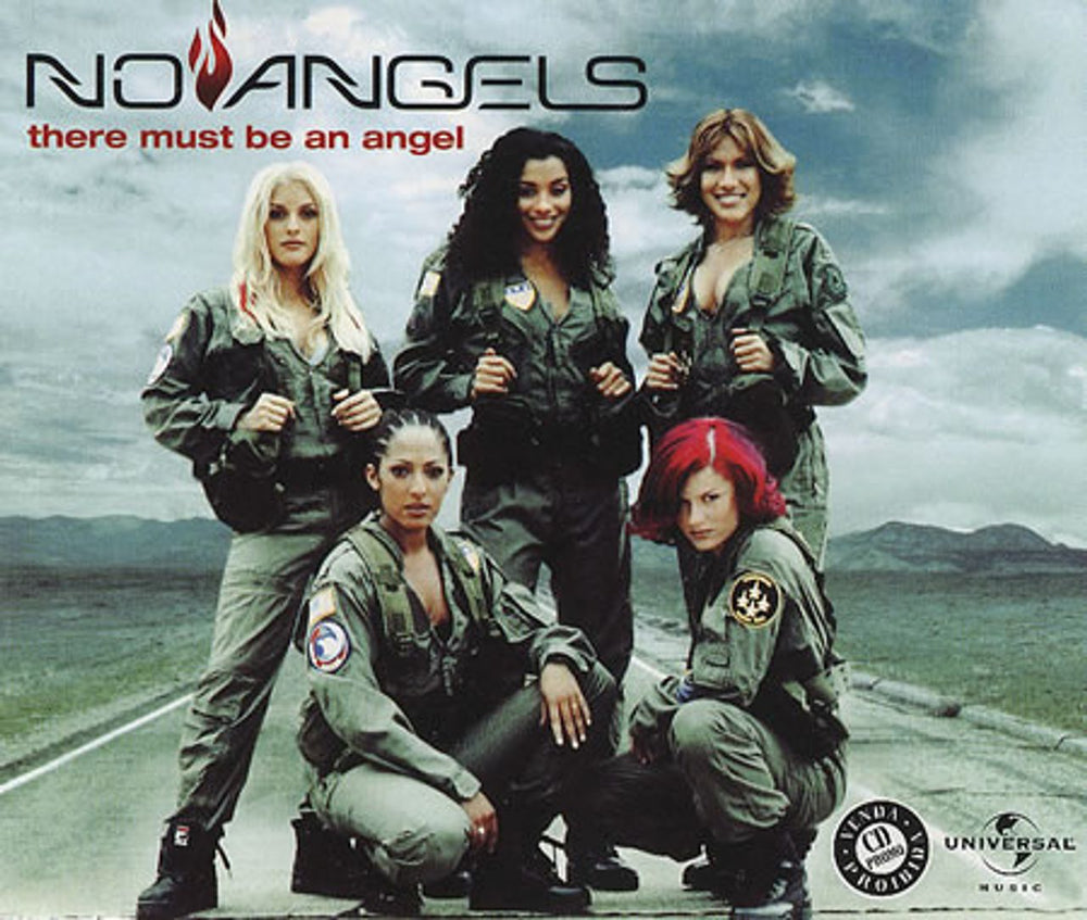 No Angels There Must Be An Angel Brazilian Promo CD single (CD5 / 5") 2802617