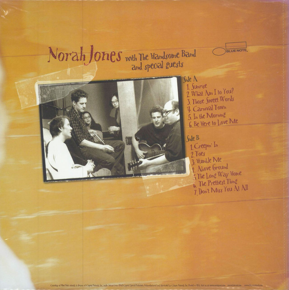 Norah Jones Feels Like Home - Sealed US vinyl LP album (LP record) 724358480016
