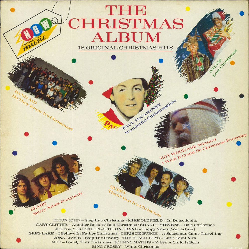Now That's What I Call Music The Christmas Album - 1st - EX UK vinyl LP album (LP record) NOX1