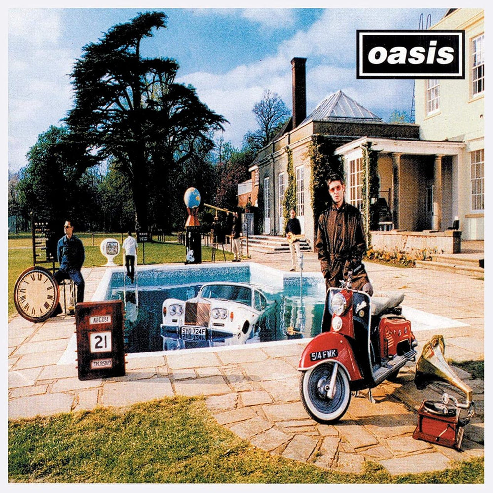 Oasis Be Here Now - Silver Vinyl 25th Anniversary - Sealed UK 2-LP vinyl record set (Double LP Album) OAS2LBE796570