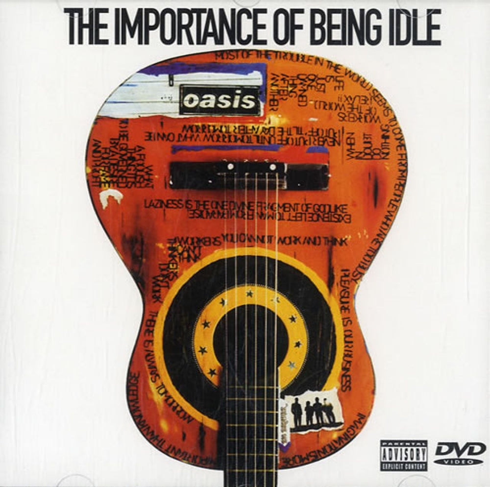 Oasis The Importance Of Being Idle UK DVD Single RKIDSDVD31