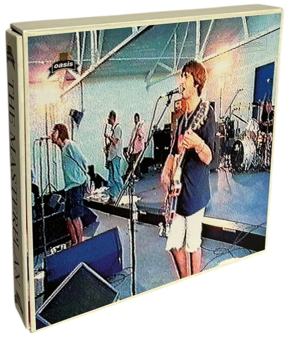 Oasis The Masterplan UK Promo Vinyl Box Set