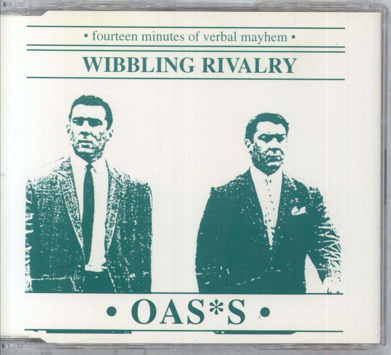 Oasis Wibbling Rivalry Interview CD UK CD single (CD5 / 5") NING12CD