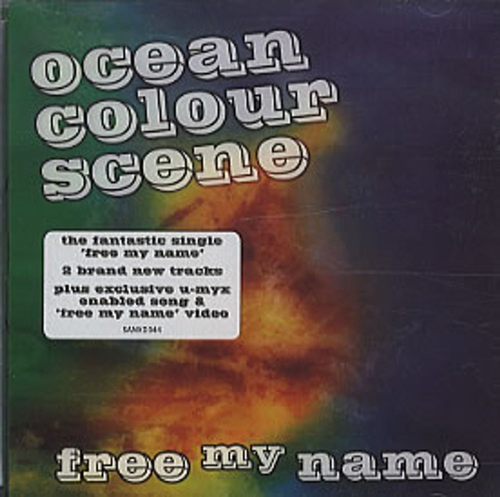 Ocean Colour Scene Free My Name UK CD single (CD5 / 5") SANXD344