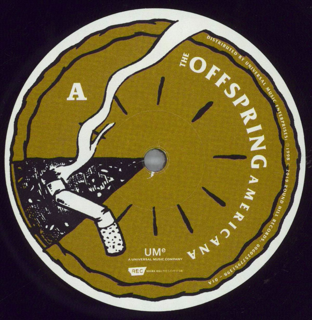 Offspring Americana UK vinyl LP album (LP record) OFFLPAM826695