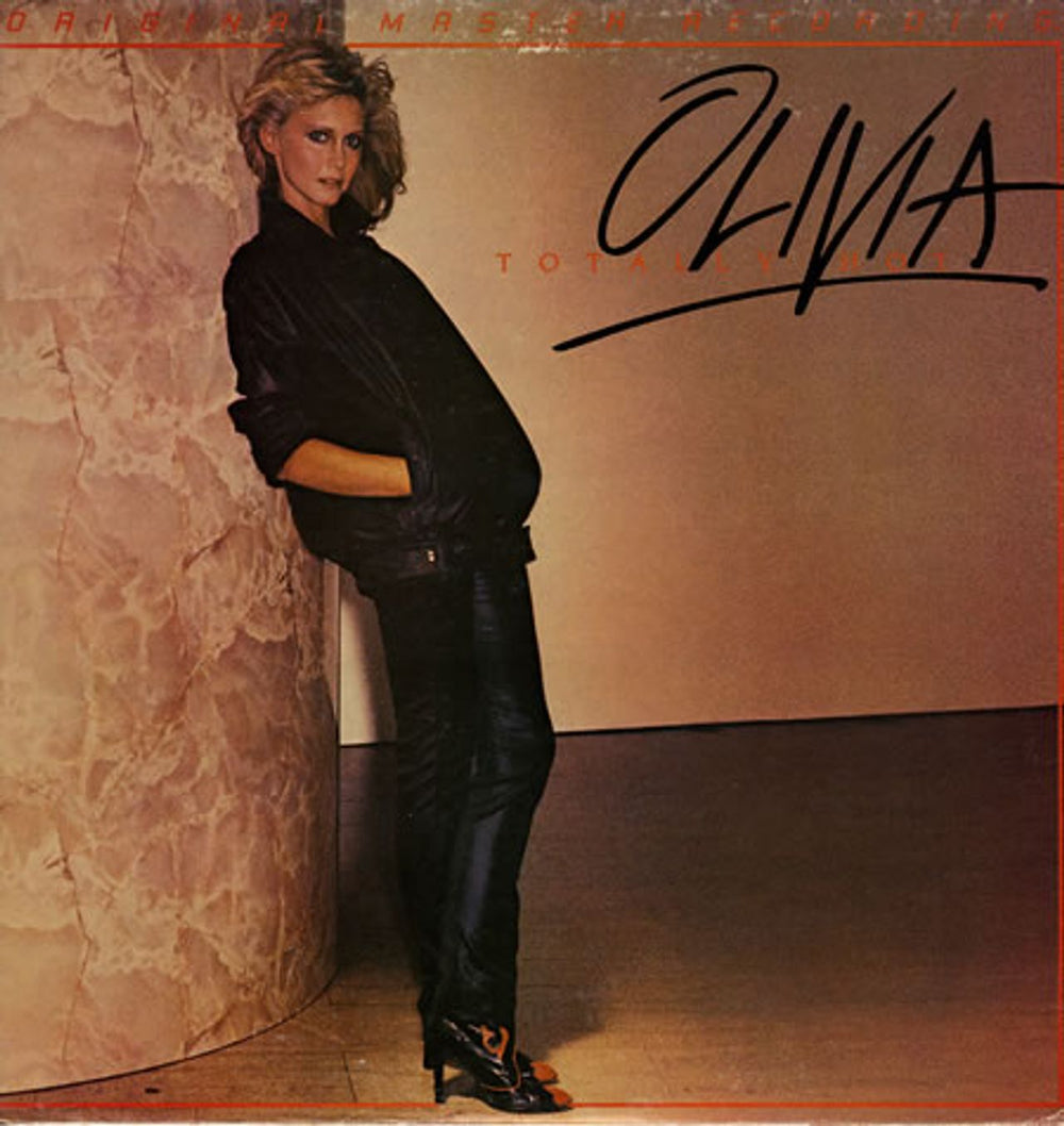 Olivia Newton John Totally Hot - EX US vinyl LP album (LP record) MFSL1-040