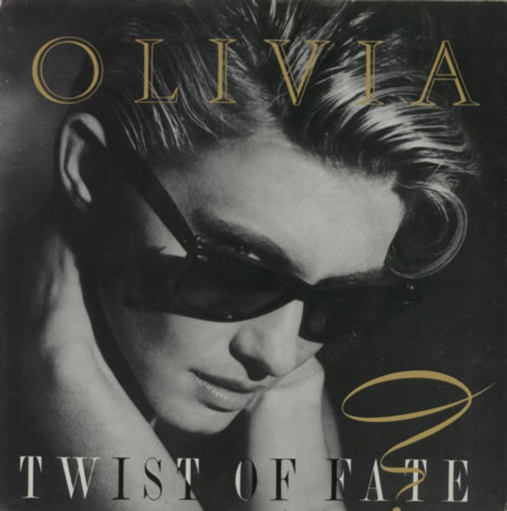 Olivia Newton John Twist Of Fate Portugese Promo 7" vinyl single (7 inch record / 45) 1654397