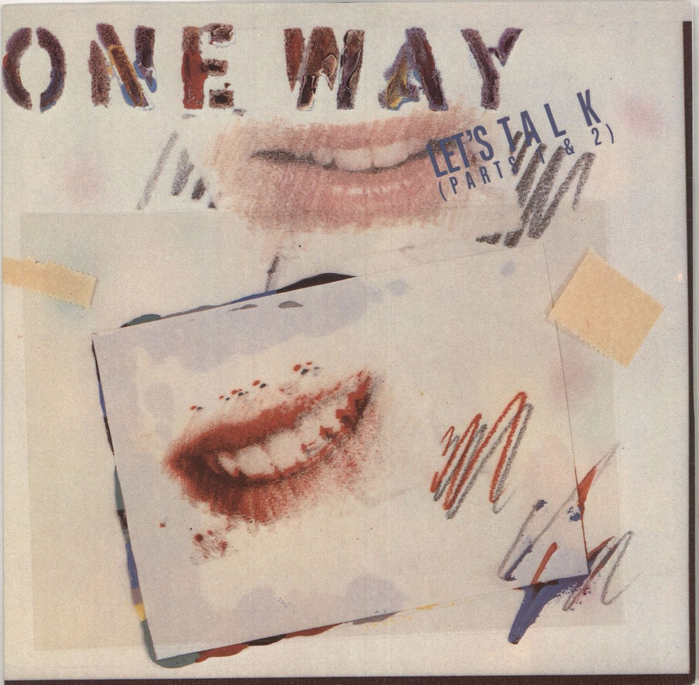 One Way Let's Talk (Parts 1 & 2) UK 12" vinyl single (12 inch record / Maxi-single) MCAT972