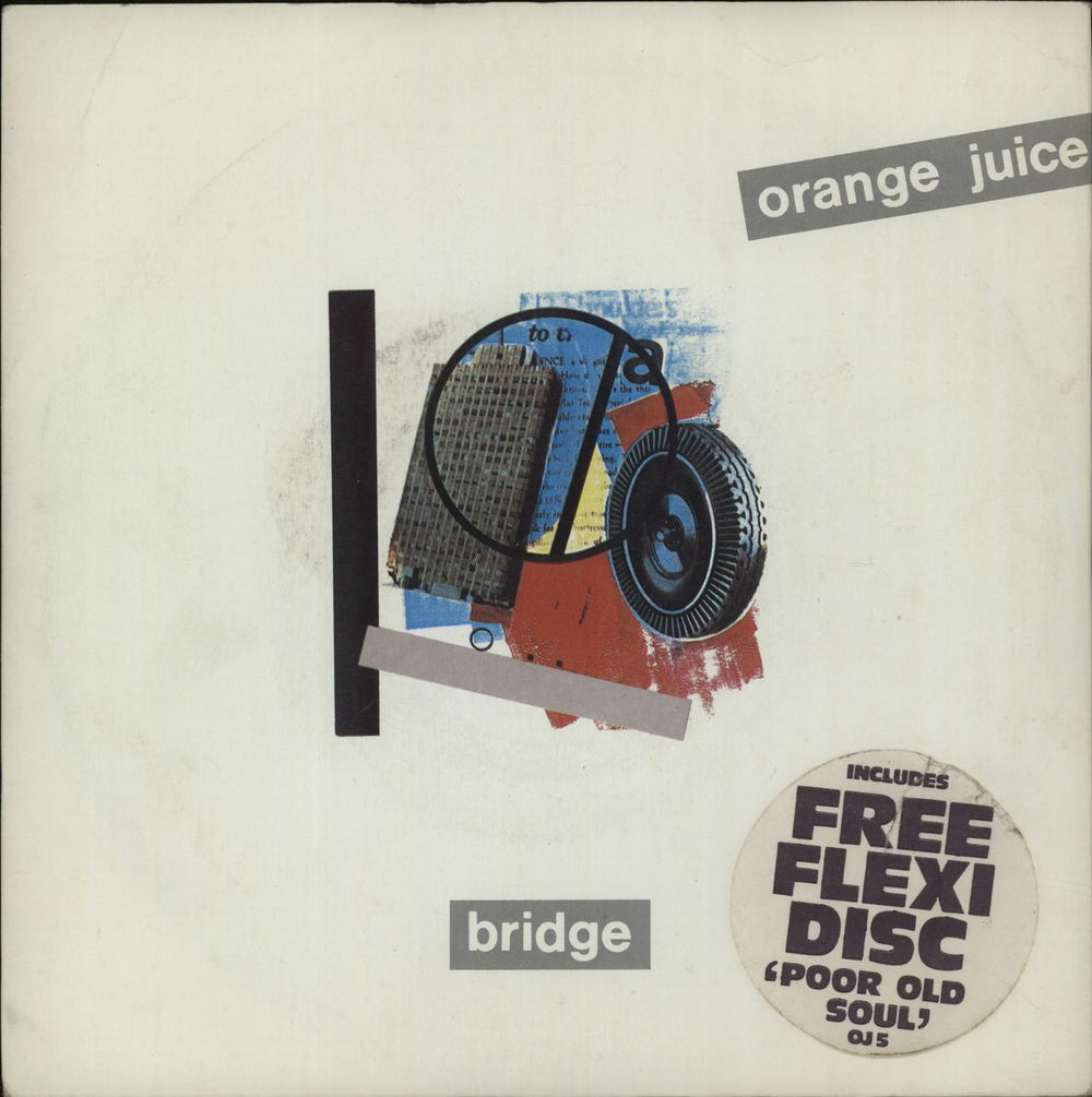 Orange Juice Bridge + Flexi UK 7" vinyl single (7 inch record / 45) OJ5