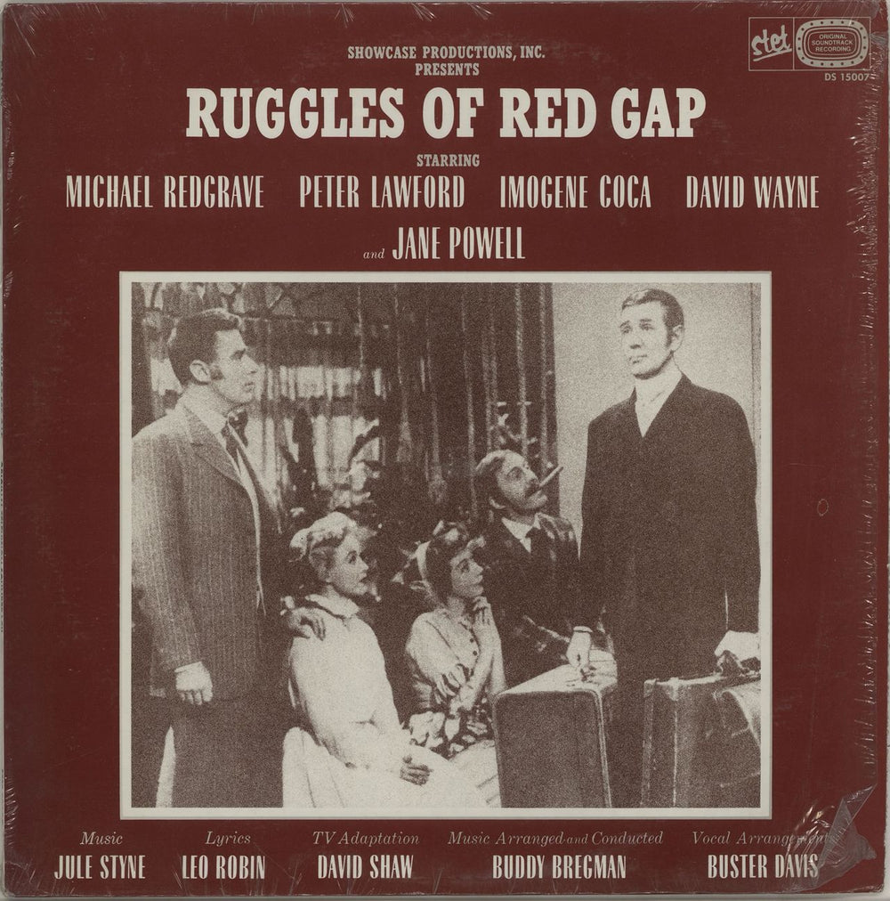 Original Cast Recording Ruggles Of Red Gap US vinyl LP album (LP record) DS15007