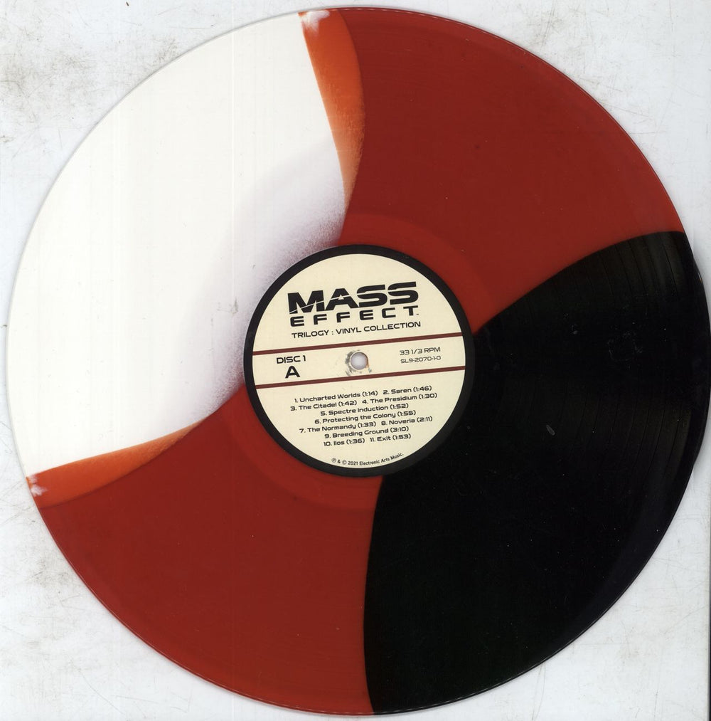 Original Soundtrack Mass Effect Trilogy : Vinyl Collection Black, Red & White tri-coloured US Vinyl Box Set OSTVXMA815965