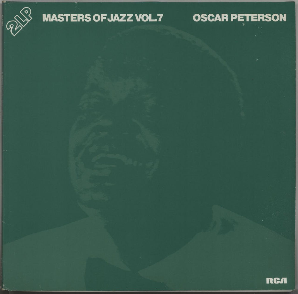 Oscar Peterson Masters of Jazz Vol.7 German 2-LP vinyl record set (Double LP Album) CL42265