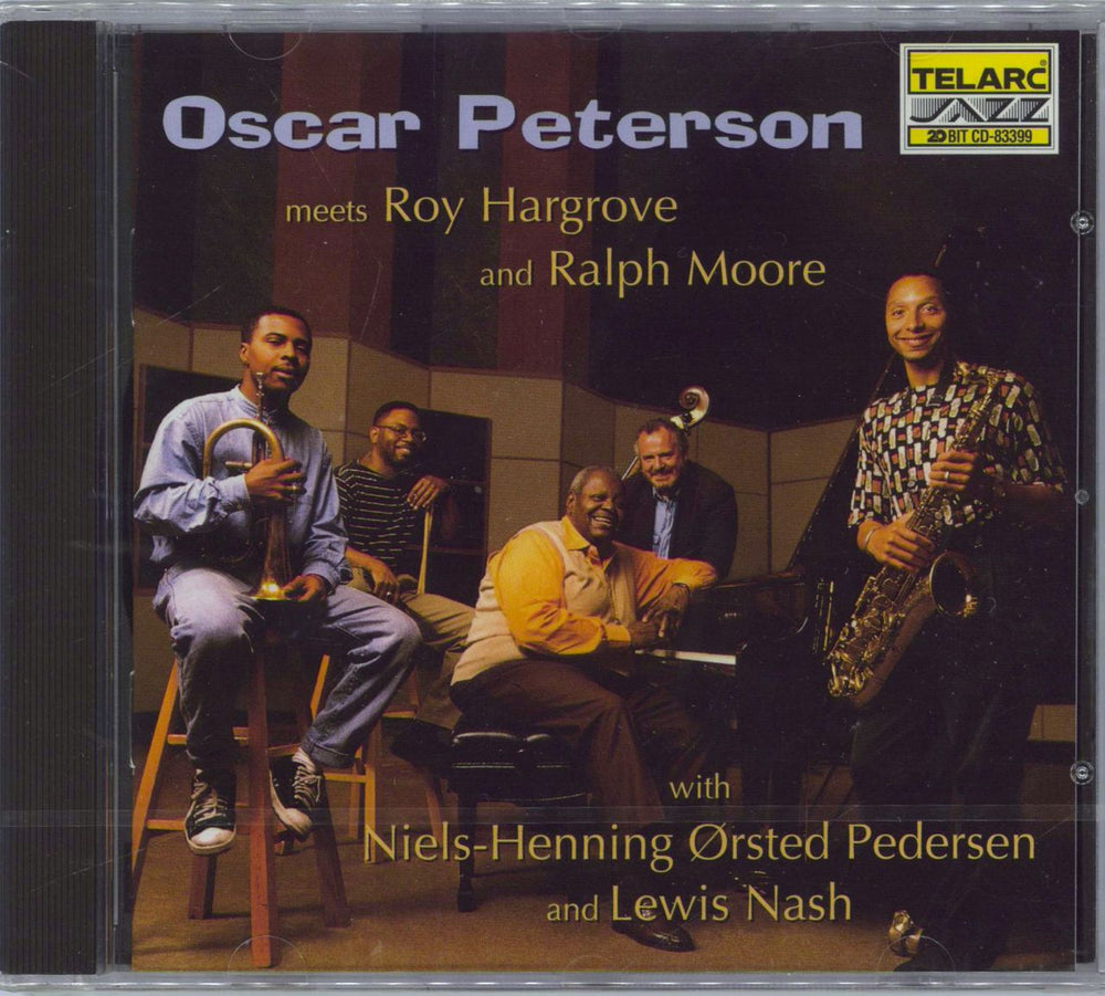 Oscar Peterson Oscar Peterson Meets Roy Hargrove And Ralph Moore US CD album (CDLP) CD83399