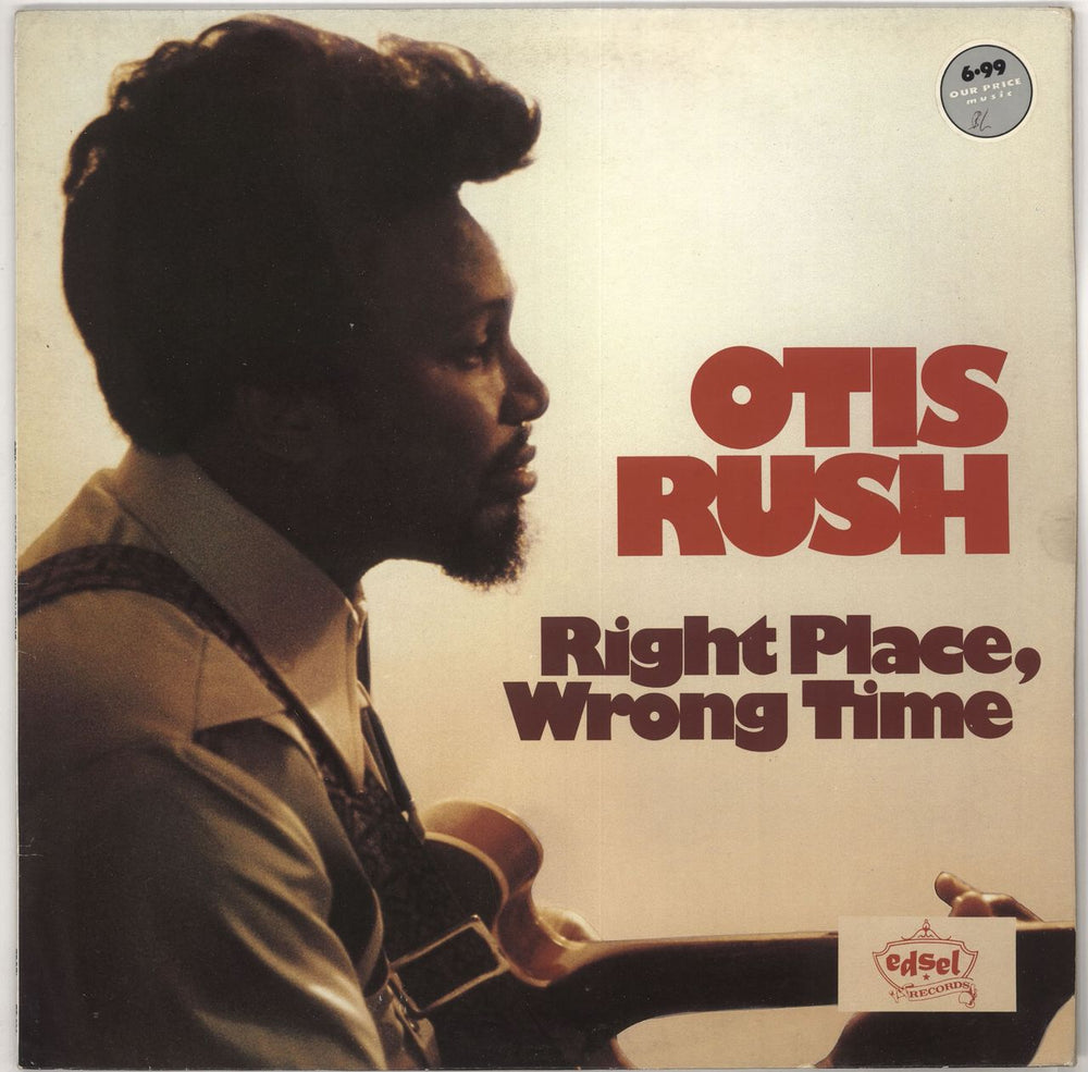 Otis Rush Right Place Wrong Time UK vinyl LP album (LP record) ED220