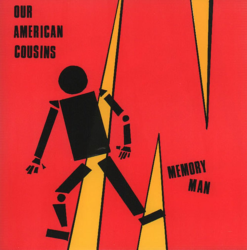 Our American Cousins Memory Man - Red Vinyl US 7" vinyl single (7 inch record / 45) SPONGEN02