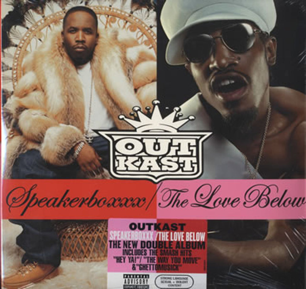 Outkast Speakerboxxx / The Love Below US 2-LP vinyl record set (Double LP Album) 82876501331