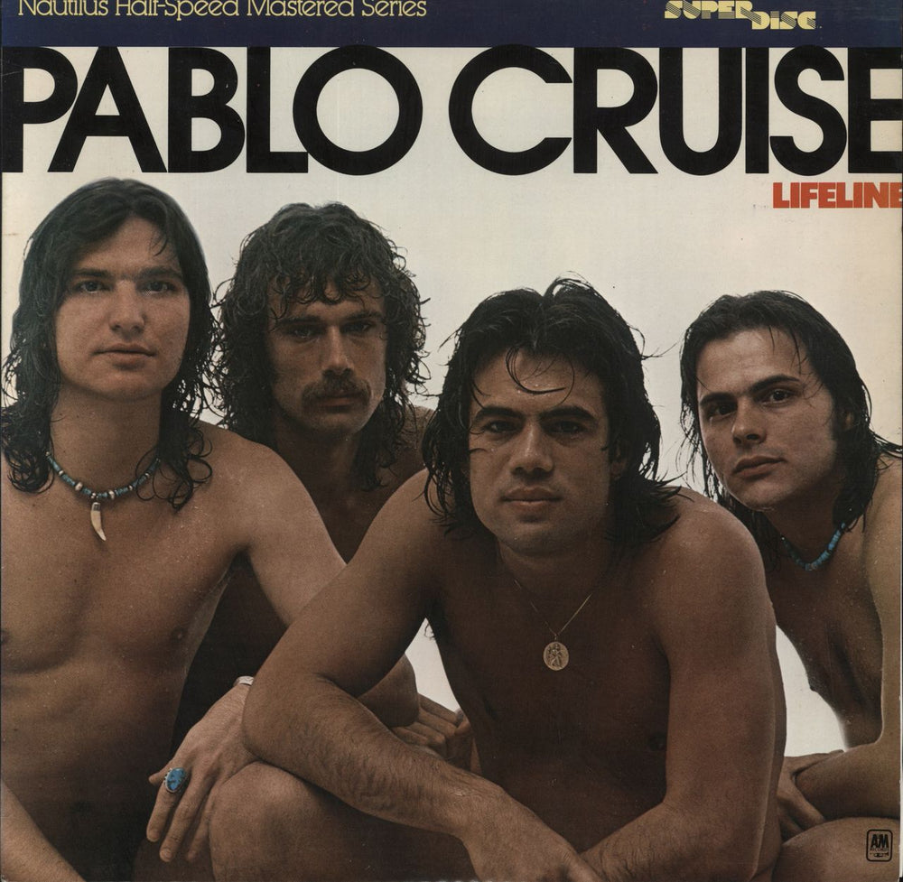 Pablo Cruise Lifeline Japanese vinyl LP album (LP record) NR6