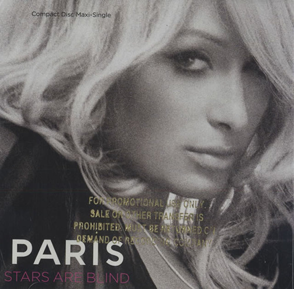 Paris Hilton Stars Are Blind US CD single (CD5 / 5") 42967-2