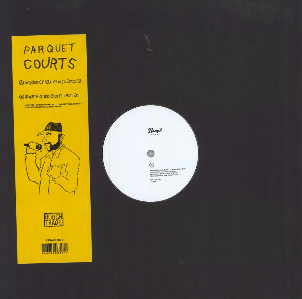 Parquet Courts Captive Of The Sun UK 12" vinyl single (12 inch record / Maxi-single) RTRADST834