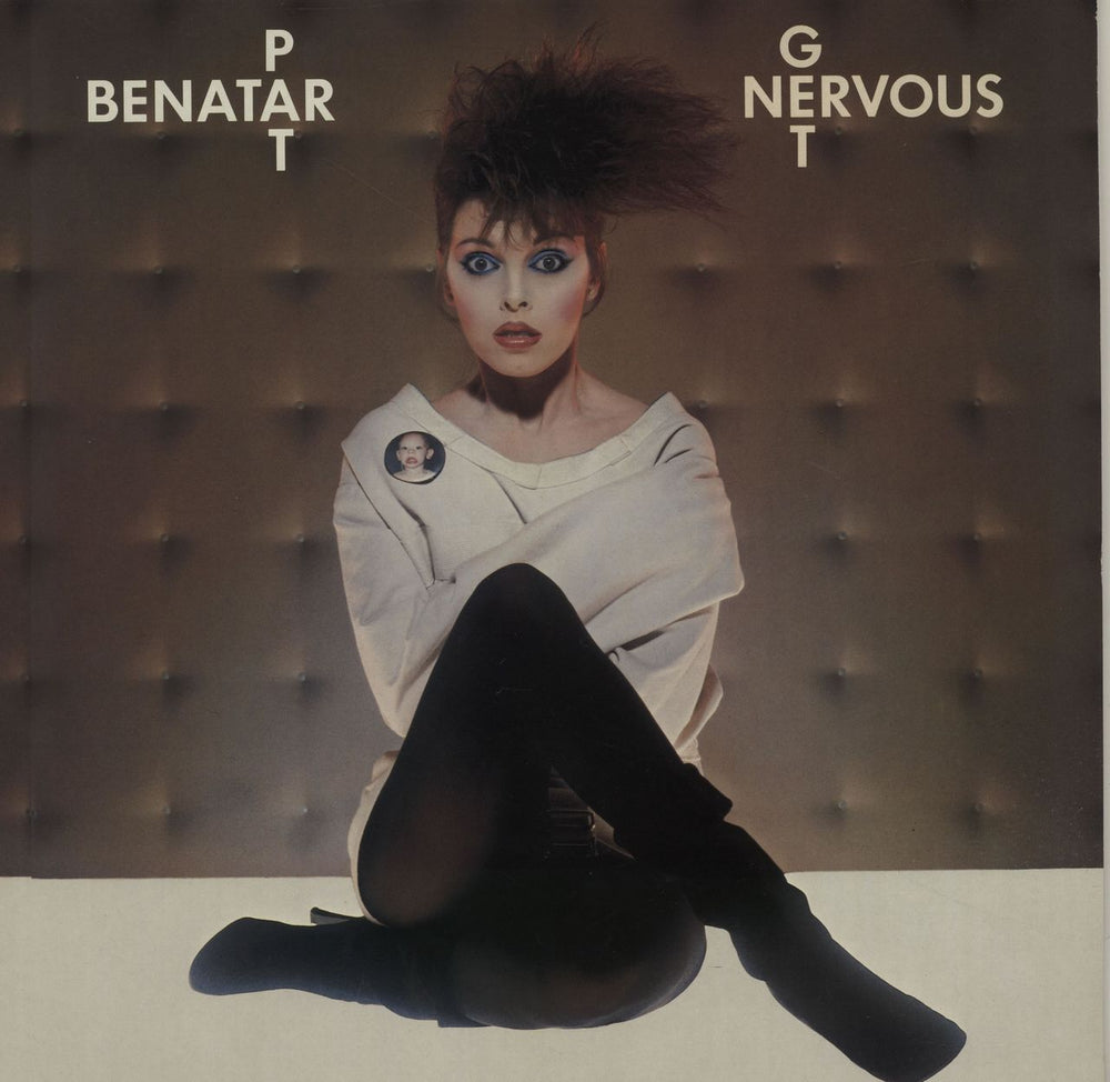 Pat Benatar Get Nervous UK vinyl LP album (LP record) CHR1396