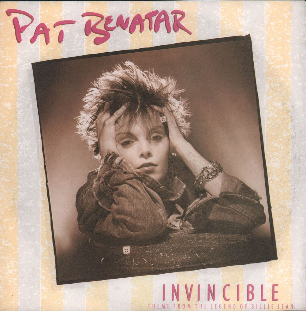 Pat Benatar Invincible German 7" vinyl single (7 inch record / 45) 107652